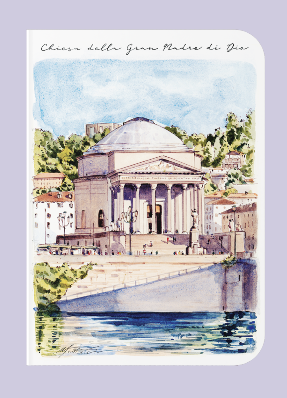 Taccuino bianco chiesa della Gran Madre di Dio
