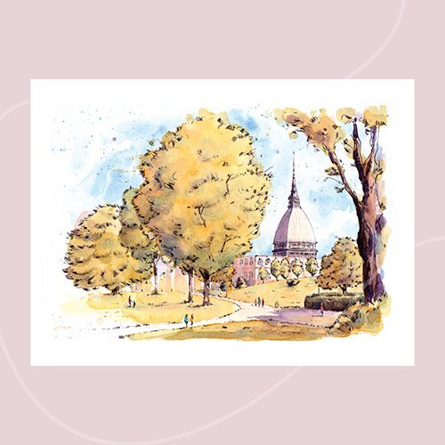 Stampa della Mole Antonelliana